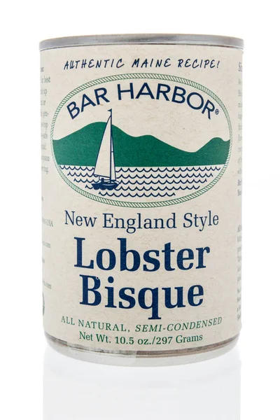 Winneconne Februari 2019 Blikje Bar Harbor New England Kreeft Bisque — Stockfoto