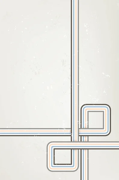 Fondo grueso vertical abstracto con rayas retro — Vector de stock