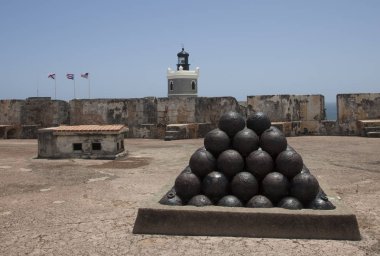 Castillo San Felipe del Moro San Juan Porto Riko UNESCO Dünya Mirası Bölgesi