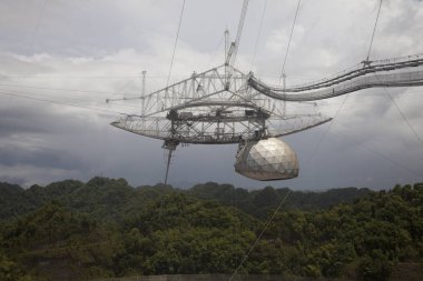  Arecibo Gözlemevi Arecibo, Porto Riko belediyesinde radyo teleskop
