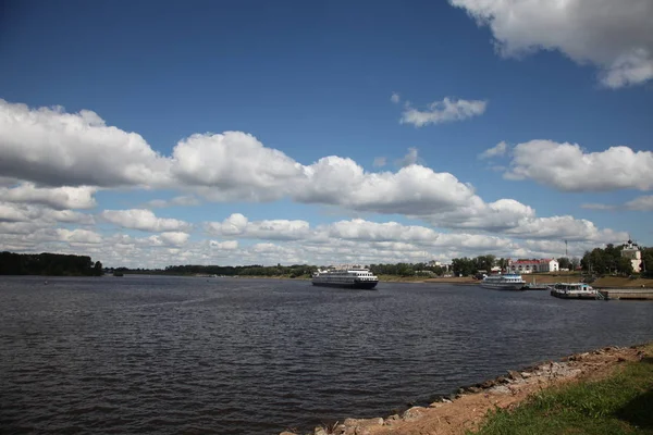 Les Bateaux Croisière Sur Volga — Photo