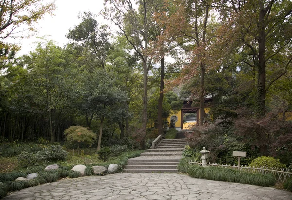 Templo Budista Seita Chan Localizada Noroeste Hangzhou Província Zhejiang China — Fotografia de Stock