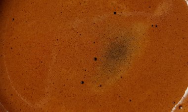 Kahve köpüğü görünümünü kırpılmış