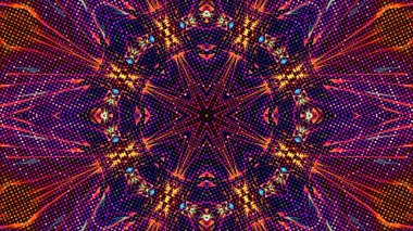 Soyut kaleidescopic club, parti, tv şovları, konserler, müzik korumaları, gece kulüpleri, diskolar ve trance olayları partilerde vj projeksiyonları için sahne ışıkları uygundur.