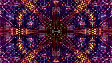 Soyut kaleidescopic club, parti, tv şovları, konserler, müzik korumaları, gece kulüpleri, diskolar ve trance olayları partilerde vj projeksiyonları için sahne ışıkları uygundur.