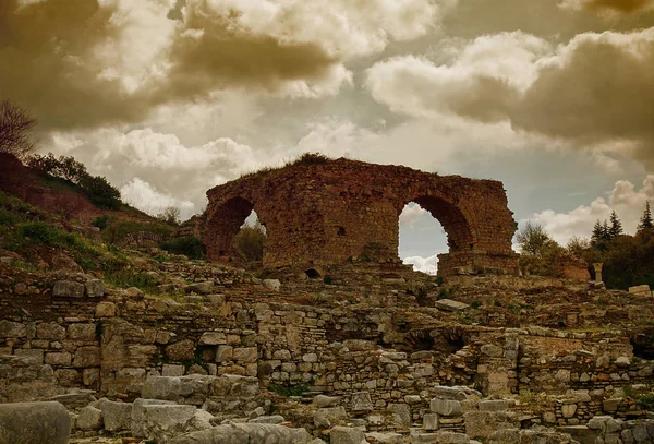 Ruínas Éfeso Turquia — Fotografia de Stock