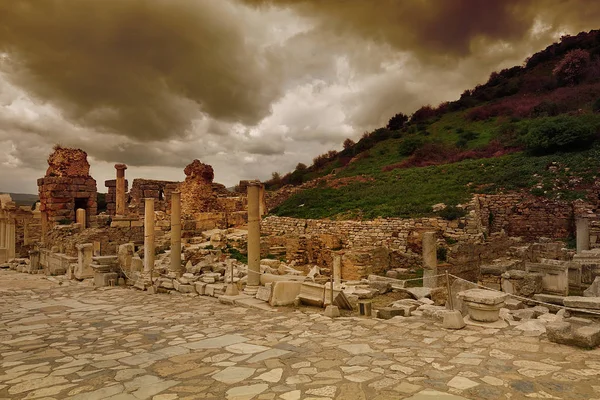 Ephesus Ruinerna Turkiet — Stockfoto