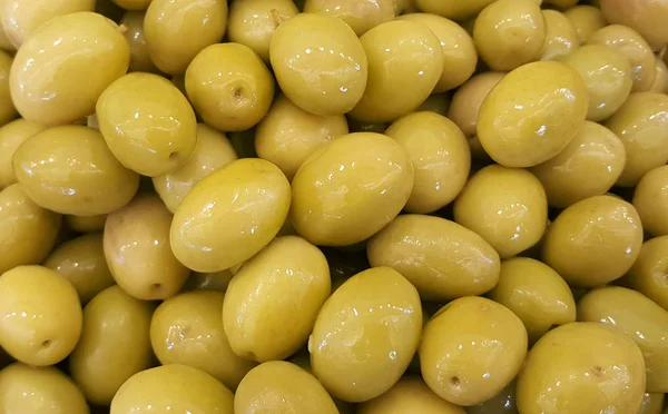 Salamura Zeytin, gıda arka plan closeup.