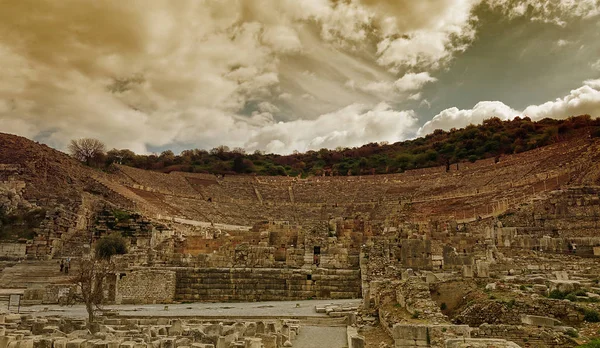 Ephesus Ruinerna Turkiet — Stockfoto