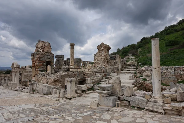Ephesus Ruinerna Turkiet — Stockfoto
