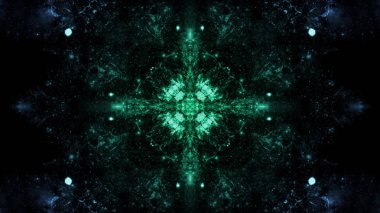 Soyut yıldızlı alan ışıklar arka plan