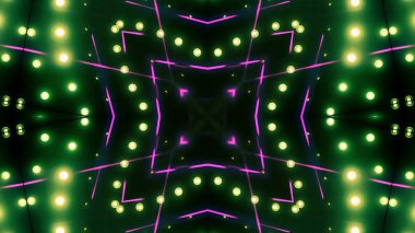 Soyut kaleidescopic club, parti, tv şovları, konserler, müzik korumaları, gece kulüpleri, diskolar ve trance olayları partilerde vj projeksiyonları için sahne ışıkları uygundur.