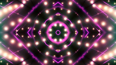 Soyut kaleidescopic club, parti, tv şovları, konserler, müzik korumaları, gece kulüpleri, diskolar ve trance olayları partilerde vj projeksiyonları için sahne ışıkları uygundur.