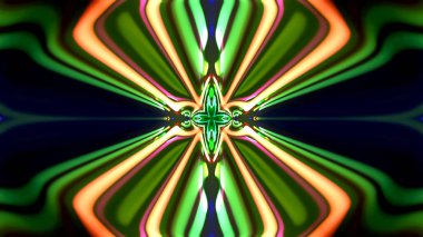 Soyut kaleidescopic Kulübü, parti, sahne neon ışıkları