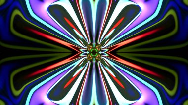 Soyut kaleidescopic Kulübü, parti, sahne neon ışıkları