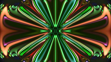 Soyut kaleidescopic Kulübü, parti, sahne neon ışıkları