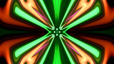 Soyut kaleidescopic Kulübü, parti, sahne neon ışıkları