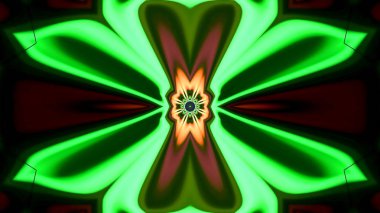 Soyut kaleidescopic Kulübü, parti, sahne neon ışıkları