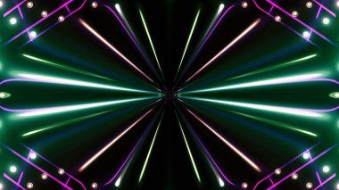 Sürekli değişen bulanık ışıkların arka plan 