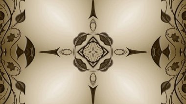 Zarif arka plan ile çiçek öğeleri