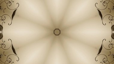 Zarif arka plan ile çiçek öğeleri