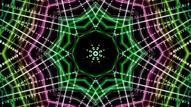 Sürekli değişen bulanık ışıkların arka plan 