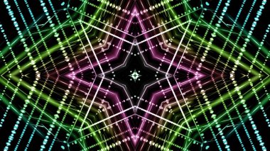 Sürekli değişen bulanık ışıkların arka plan 