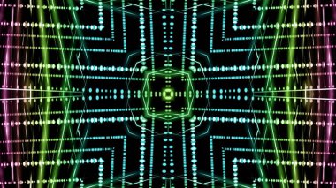 Sürekli değişen bulanık ışıkların arka plan 