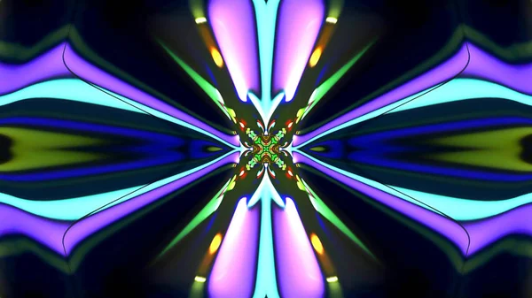 Soyut kaleidescopic Kulübü, parti, sahne neon ışıkları