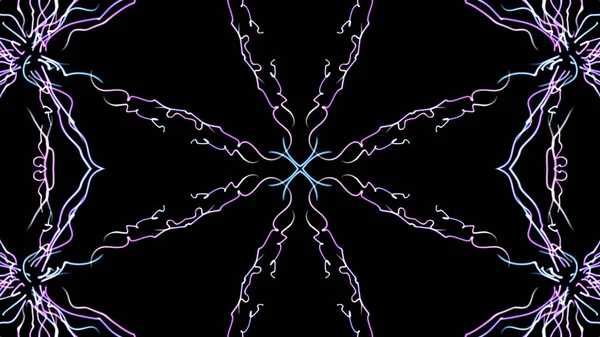 Abstrakter Hintergrund Kaleidoskopisch Verschwommener Lichter — Stockfoto