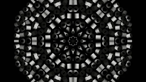 Abstraktní Pozadí Kaleidoskopický Rozmazané Světla — Stock fotografie