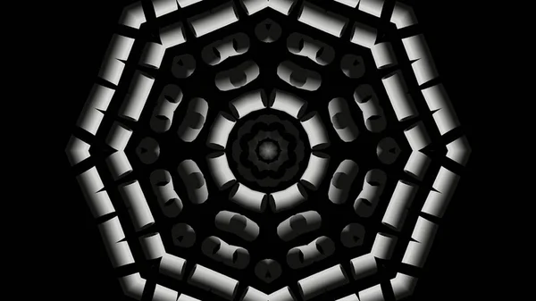 万華鏡のようなぼやけたライトの抽象的な背景 — ストック写真