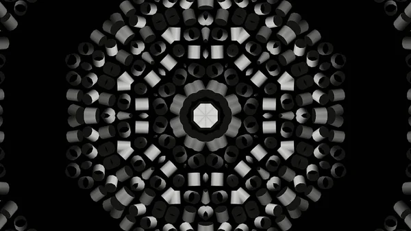 Abstraktní Pozadí Kaleidoskopický Rozmazané Světla — Stock fotografie