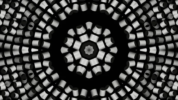 Abstraktní Pozadí Kaleidoskopický Rozmazané Světla — Stock fotografie