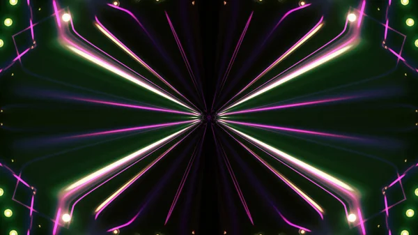 นหล งแบบนามธรรมของแสงท เบลอของคาล โดสโคป — ภาพถ่ายสต็อก
