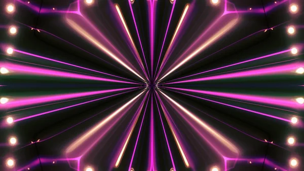Abstract Background Kaleidoscopic Blurred Lights — Stock Photo, Image