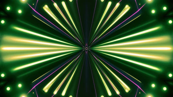 Abstract Background Kaleidoscopic Blurred Lights — Stock Photo, Image