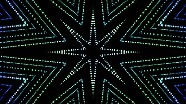 Abstrakter Hintergrund Kaleidoskopisch Verschwommener Lichter — Stockfoto