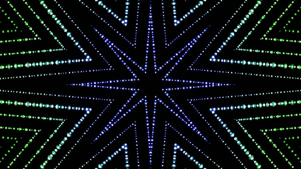 Abstrakter Hintergrund Kaleidoskopisch Verschwommener Lichter — Stockfoto