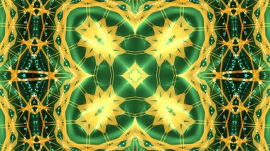 Otantik yeşil ve sarı sürekli değişen parti arka plan ışıklar