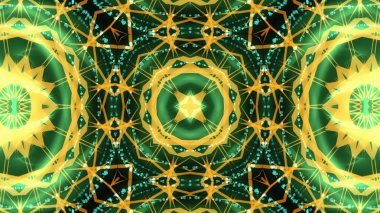 Otantik yeşil ve sarı sürekli değişen parti arka plan ışıklar