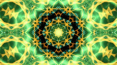 Otantik yeşil ve sarı sürekli değişen parti arka plan ışıklar