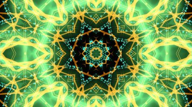 Otantik yeşil ve sarı sürekli değişen parti arka plan ışıklar