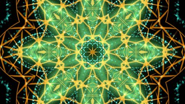 Otantik yeşil ve sarı sürekli değişen parti arka plan ışıklar