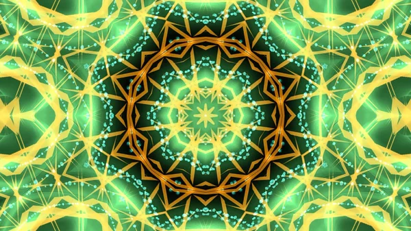 Otantik yeşil ve sarı sürekli değişen parti arka plan ışıklar