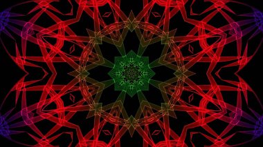 Farklı renk seçenekleri sunan parti ışıkları arka plan