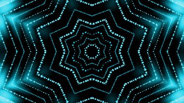 Soyut kaleidescopic Kulübü, parti, sahne ışıkları