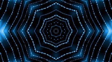 Soyut kaleidescopic Kulübü, parti, sahne ışıkları