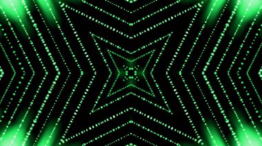 Soyut kaleidescopic Kulübü, parti, sahne ışıkları