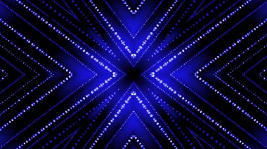 Soyut kaleidescopic Kulübü, parti, sahne ışıkları